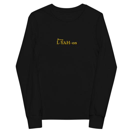 Embroidered Young L-YAH-on Signature Tee