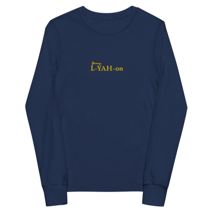 T-shirt brodé Young L-YAH-on Signature