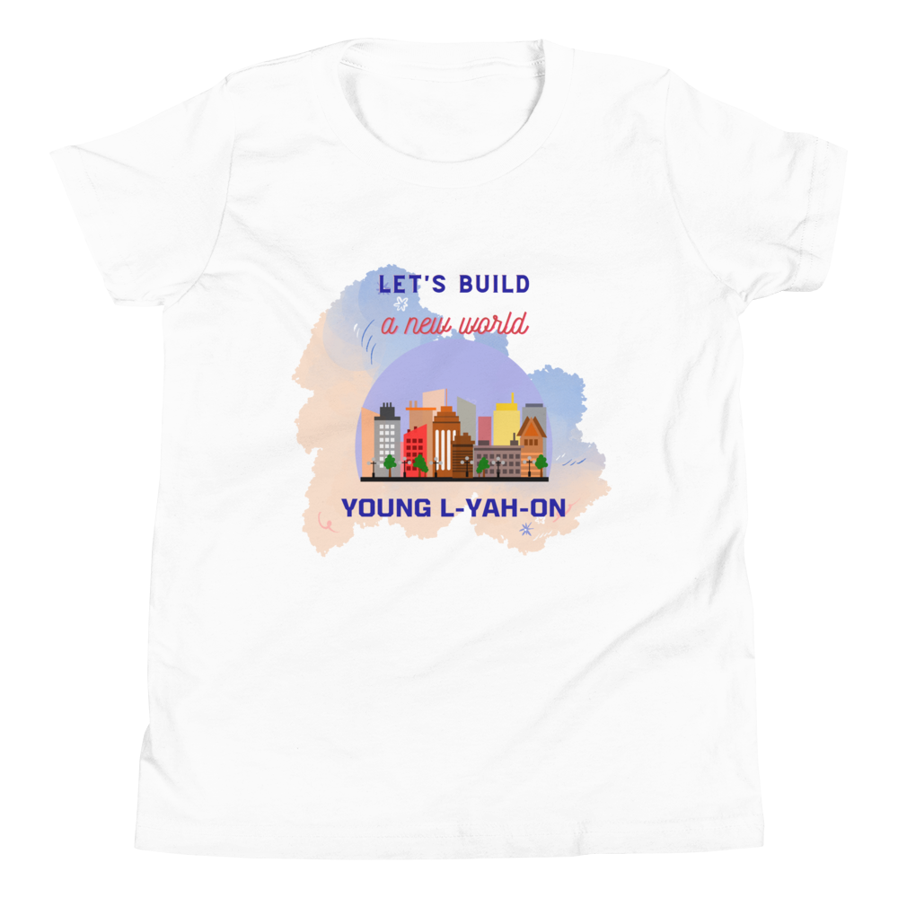 Young L-YAH-on Build a New World T-Shirt